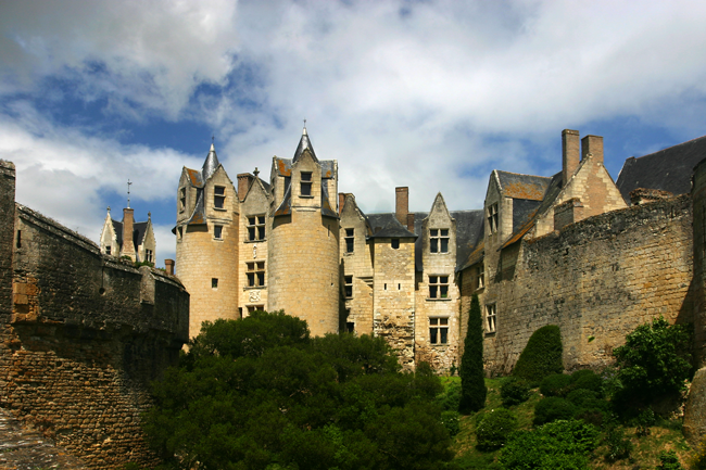 Schloss Montreuil-Bellay, Loire, Frankreich