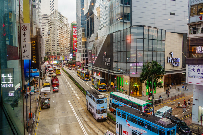 Hongkong - Straßenbahn