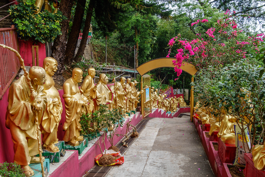 Hongkong - Tempel 10.000 Buddhas