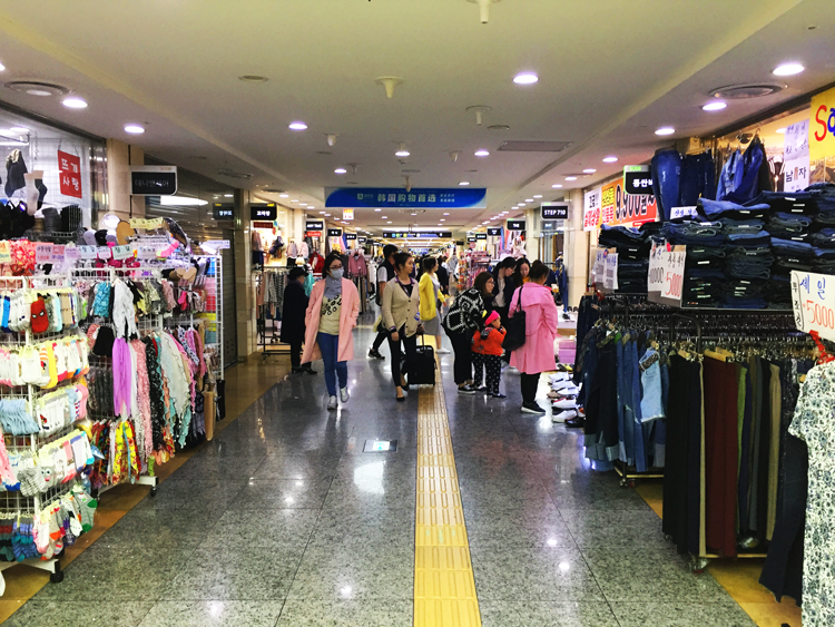 Seoul - Untergrund Shopping Mall