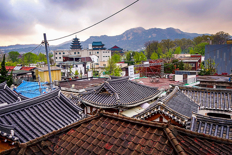 Reisen nach Seoul - Hanok-Dorf Bukchon 