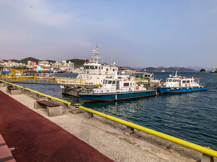 Tongyeong Südkorea, Fischerhafen von Tongyeong
