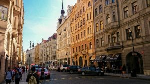 Prager Plätze und Sehenwürdigkeiten die Josefstadt