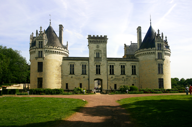 Schloss-Brézé, Loire, Frankreich