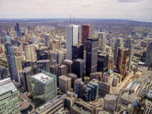 Roadtrip USA und Kanada - Blick vom CN Tower