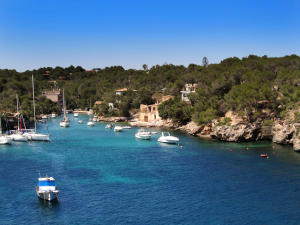 Mallorca Blick auf die Bucht von Cala Figuera