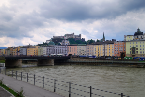 Salzburg Blick auf Salzburg