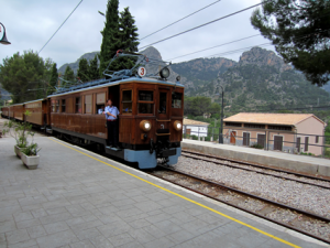 Mallorca, Zug von Palma nach Sóller
