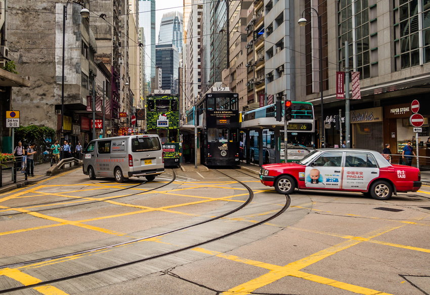Hongkong - Straßenbahn