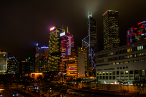 Hongkong - bei Nacht