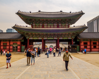 Paläste in Seoul - Gyeongbokgung Palast