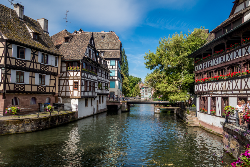 Straßburg die Europas Hauptstadt im Elsass
