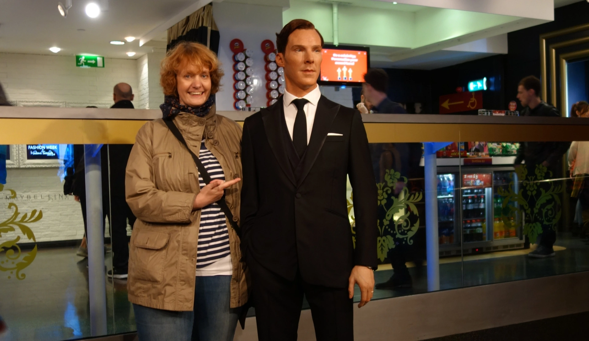 Wachsfigur von Benedict Cumberbatch bei Madame Tussauds London