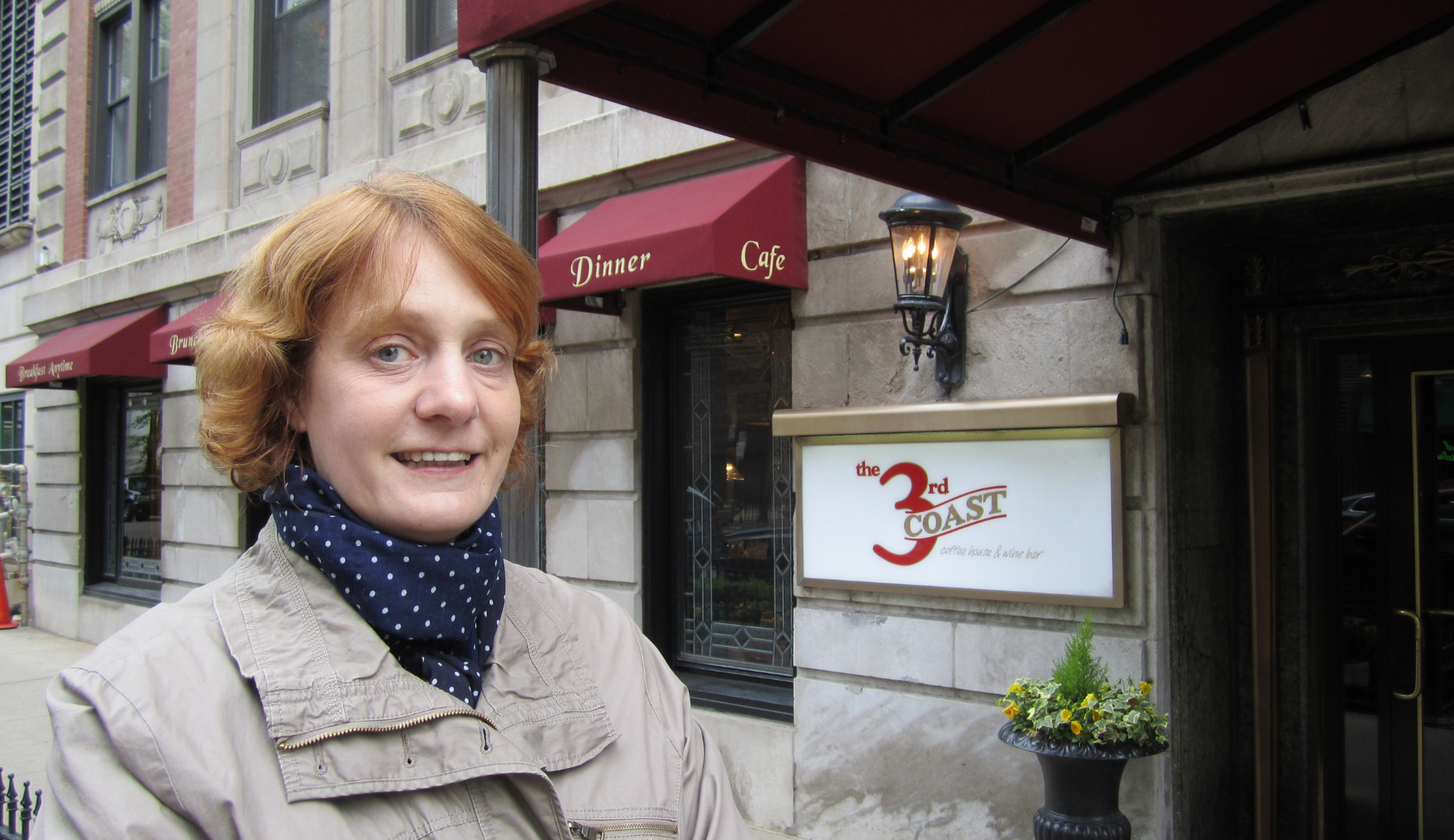 Das 3rd Coast Café im Gold Coast Viertel in Chicago, ein gemütliches Café und Restaurant mit leckerem Frühstück